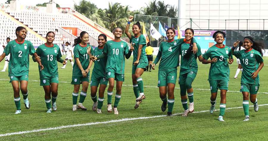 শ্রীলঙ্কাকে ৯-১ গোলে হারালো বাংলাদেশ