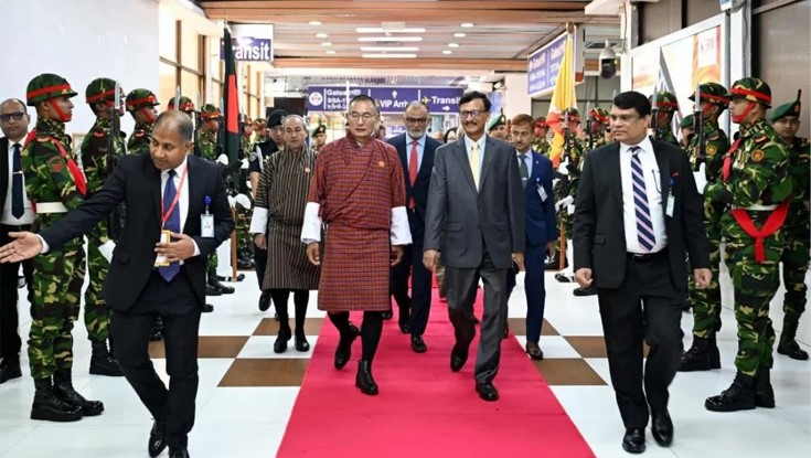 ঢাকা ছাড়লেন ভুটানের প্রধানমন্ত্রী