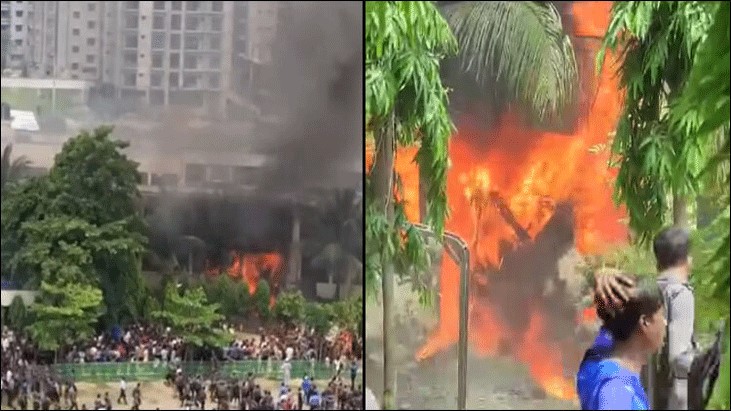 উত্তরায় প্রশিক্ষণ বিমান বিধ্বস্ত, পাইলট নিহত, আহত অনেক উত্তরায় প্রশিক্ষণ বিমান বিধ্বস্ত, পাইলট নিহত, আহত অনেক