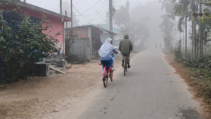 পঞ্চগড়ে ৮ ডিগ্রির ঘরে তাপমাত্রা