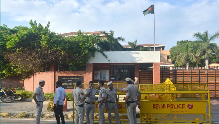 দিল্লিতে বাংলাদেশ হাইকমিশনারকে হুমকি