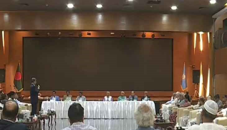 রাজনৈতিক দলগুলোর সঙ্গে বৈঠকে ঐকমত্য কমিশন 
