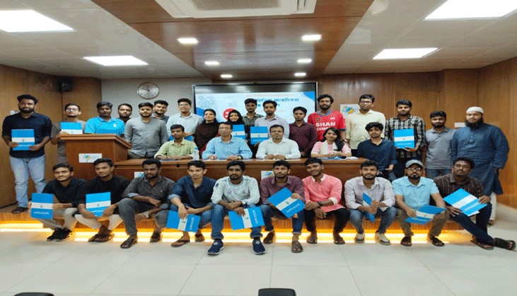 খুবিতে মাল্টিমিডিয়া সাংবাদিকতা বিষয়ক প্রশিক্ষণের সমাপনী