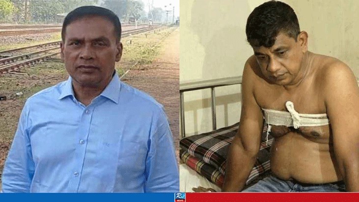 আ.লীগ নেতাকে ধরতে যাওয়া ডিবির এসআইকে কোপাল ছেলে আ.লীগ নেতাকে ধরতে যাওয়া ডিবির এসআইকে কোপাল ছেলে