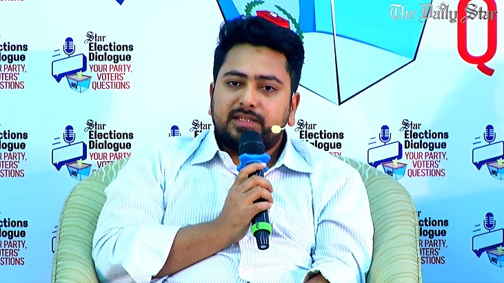 আ. লীগের ভোট পেতে প্রতিযোগিতা করছে বিএনপি-জামায়াত: নাহিদ 