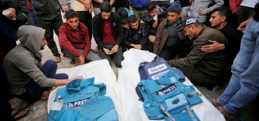 গাজায় নিহত সাংবাদিকের সংখ্যা ১০০ ছাড়ালো