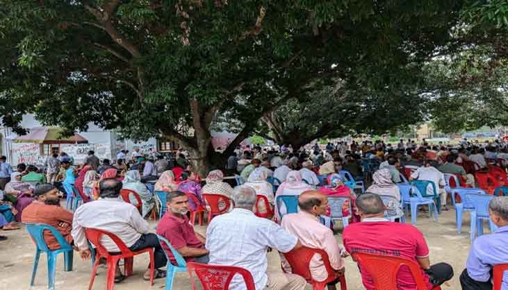 রাবিতে ছাত্রশিবিরের মানববন্ধনের পর শাটডাউন স্থগিত 