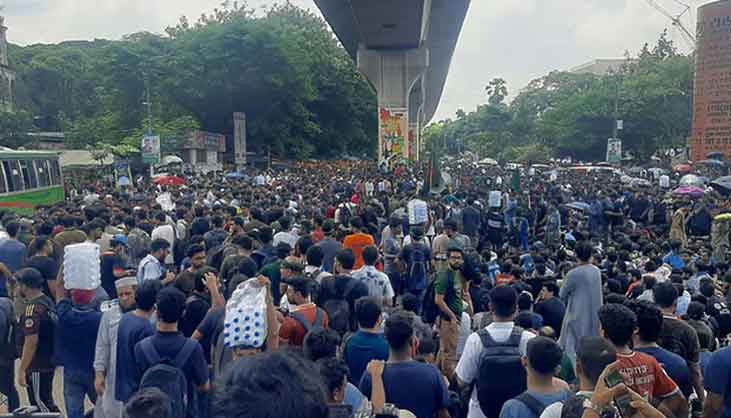 প্রকৌশল বিশ্ববিদ্যালয় শিক্ষার্থীদের আজও শাহবাগ অবরোধ