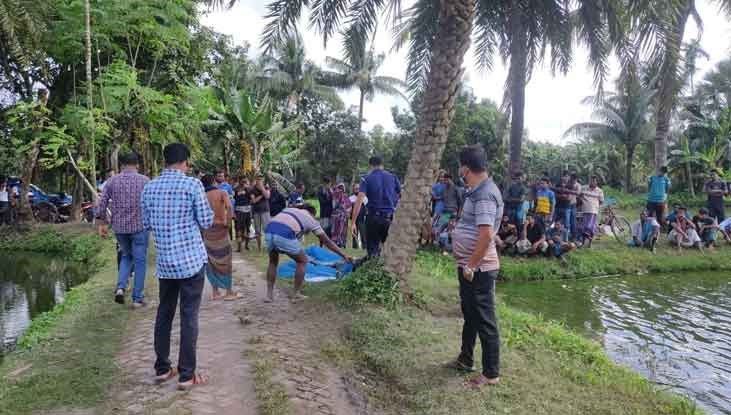 মাছের ঘেরে নিখোঁজ রাজমিস্ত্রির অর্ধগলিত মরদেহ উদ্ধার