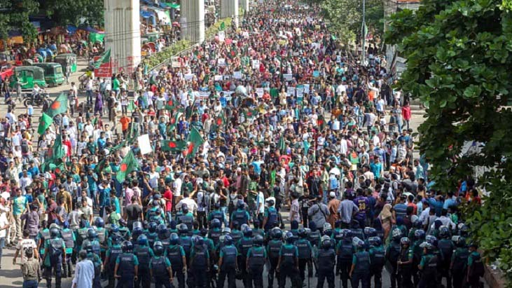 নতুন কর্মসূচি দিল কোটা আন্দোলনকারীরা নতুন কর্মসূচি দিল কোটা আন্দোলনকারীরা