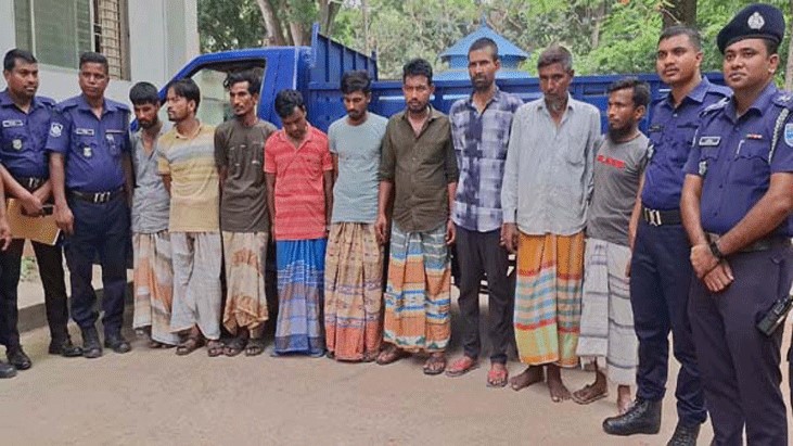 বিএনপি নেতার কারখানায় ডাকাতি, গ্রেফতার ৭ বিএনপি নেতার কারখানায় ডাকাতি, গ্রেফতার ৭