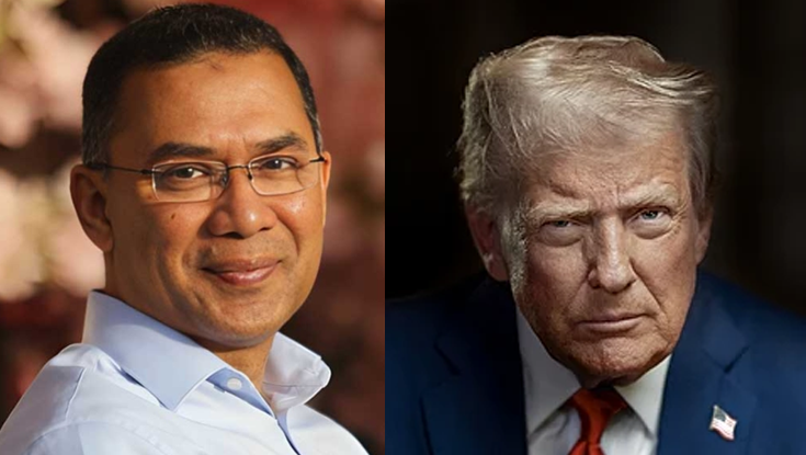 সামাজিক মাধ্যমে ট্রাম্পকে ছাড়িয়ে গেলেন তারেক রহমান
