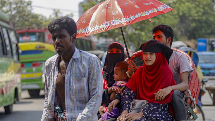 ঢাকার তাপমাত্রা নিয়ে নতুন বার্তা