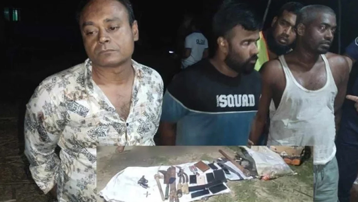 গ্রেনেড বাবুর সহযোগী তুহিনসহ আটক তিন
