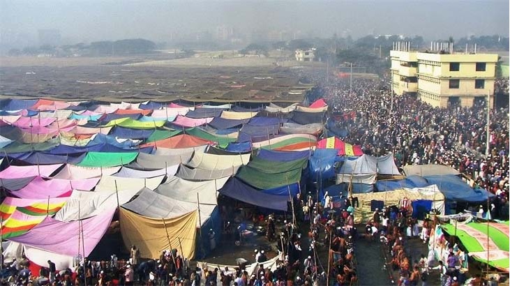 আখেরি মোনাজাতে শেষ হচ্ছে ইজতেমা
