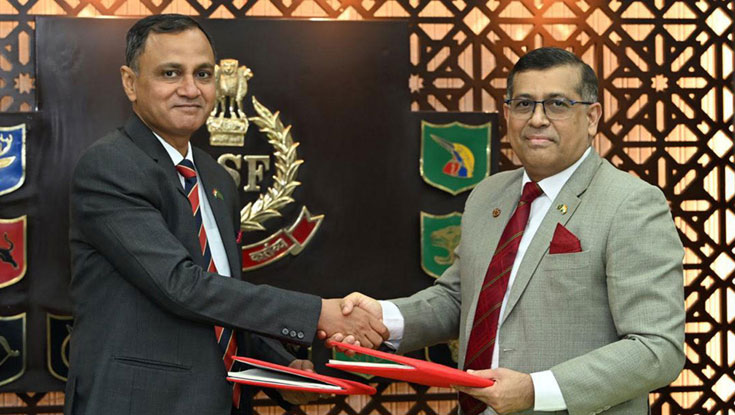 সীমান্তে শান্তির অঙ্গীকার বিজিবি-বিএসএফের