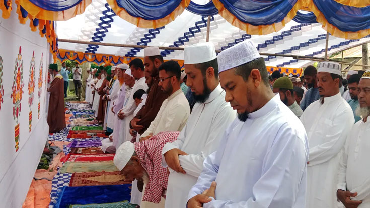 চাঁদপুরে অর্ধশত গ্রামে ঈদ উদযাপন