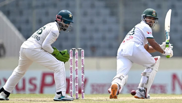 পাকিস্তানকে ২৬৮ রানের টার্গেট দিলো বাংলাদেশ