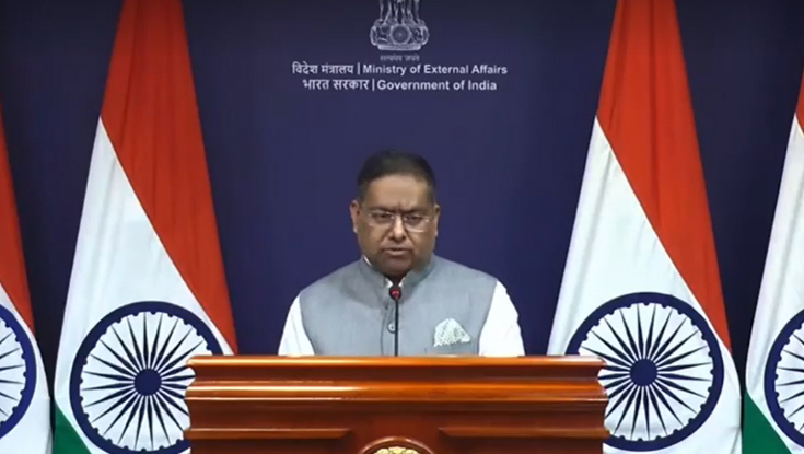 দিল্লিতে শেখ হাসিনার বক্তব্যে ভারতের সমর্থন নেই: রণধীর জয়সওয়াল