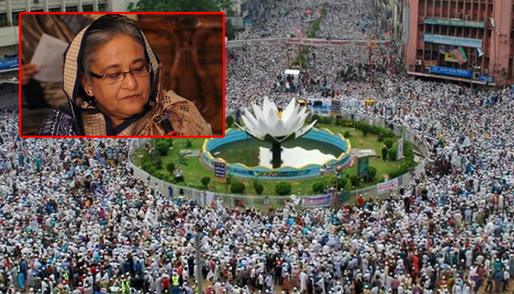 শাপলা চত্বর হত্যাযজ্ঞের প্রধান আসামি শেখ হাসিনা