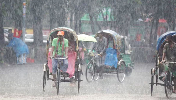 যেসব অঞ্চলে অতি ভারি বৃষ্টি হতে পারে
