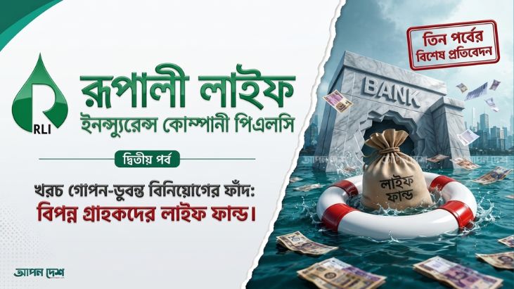 রূপালী লাইফের দুর্নীতি: ২৮ কোটি ভুয়া আয়, ৩২ কোটি গোপন ব্যয়