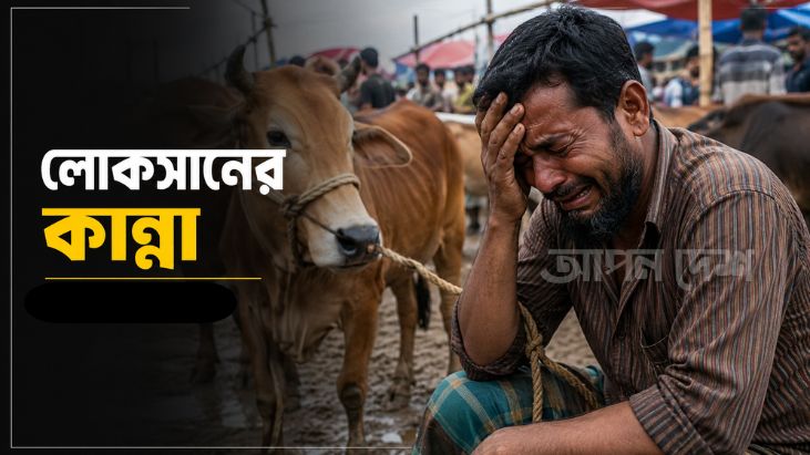 রাতভর কান্না, সকালে লোকসানের ঈদ