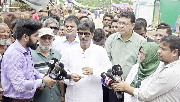 হাটের নিরাপত্তা নিশ্চিতে বিশেষ ব্যবস্থা নেয়া হয়েছে: প্রাণিসম্পদ মন্ত্রী