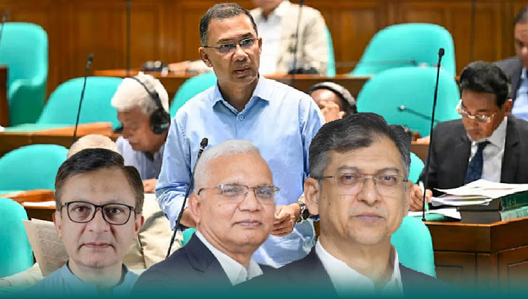 প্রধানমন্ত্রীর অনুপস্থিতিতে সংসদে দায়িত্বে থাকবেন তিন মন্ত্রী