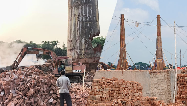 আদালতকে বৃদ্ধাঙ্গুলি, ২৪ ঘণ্টায় ফের চালু অবৈধ ইটভাটা
