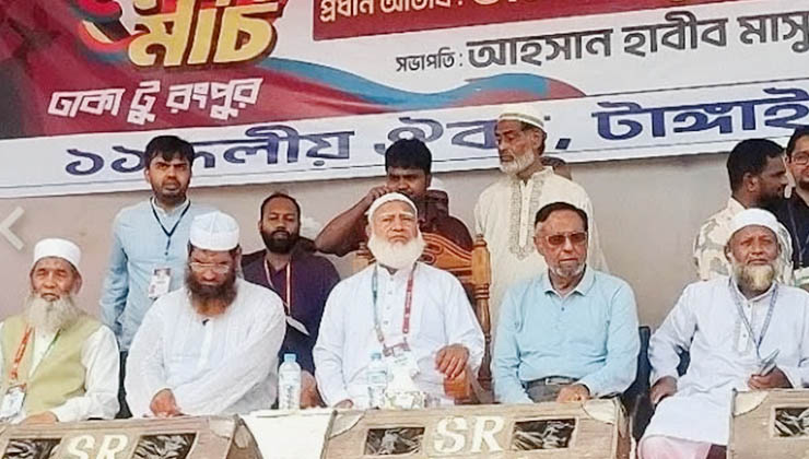 দেশকে মুক্ত করার জন্য আমরা রাস্তায় নেমেছি: ডা. শফিকুর রহমান