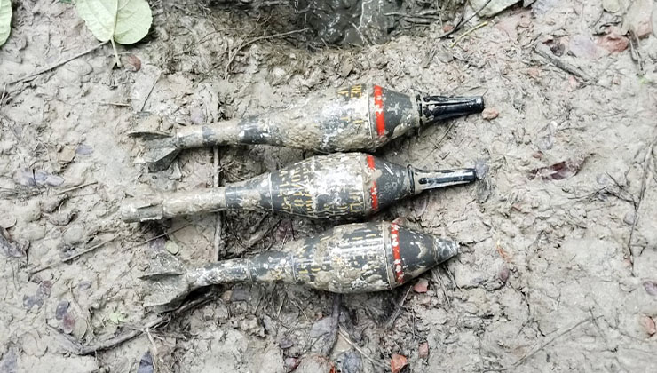 লক্ষ্মীপুরের রামগতিতে তিন মর্টার শেলে উদ্ধার