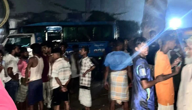 বাস-লেগুনার মুখোমুখি সংঘর্ষে বহু হতাহত