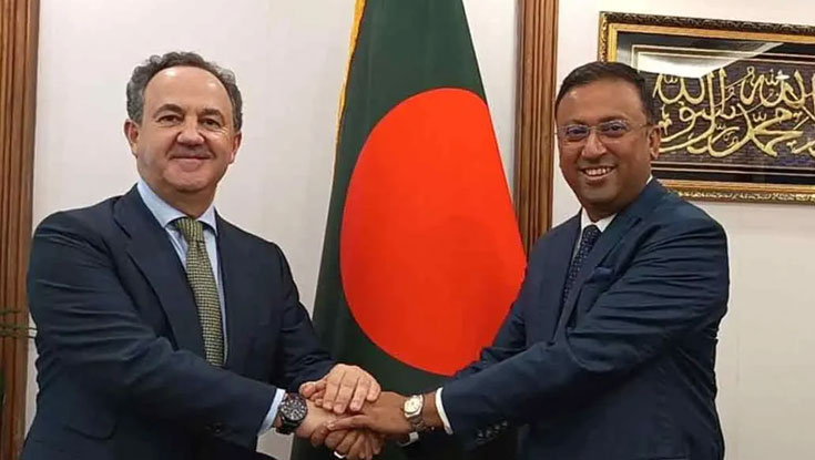 পররাষ্ট্র উপদেষ্টার সঙ্গে স্পেনের রাষ্ট্রদূতের সাক্ষাৎ