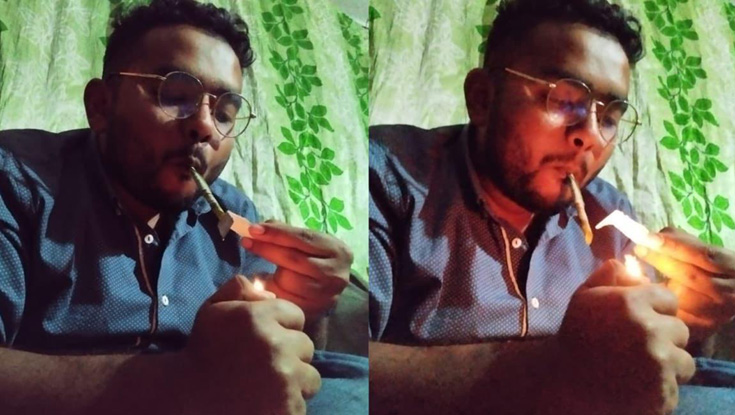 ইবির বৈষম্যবিরোধী নেতার মাদক সেবনের ছবি ভাইরাল