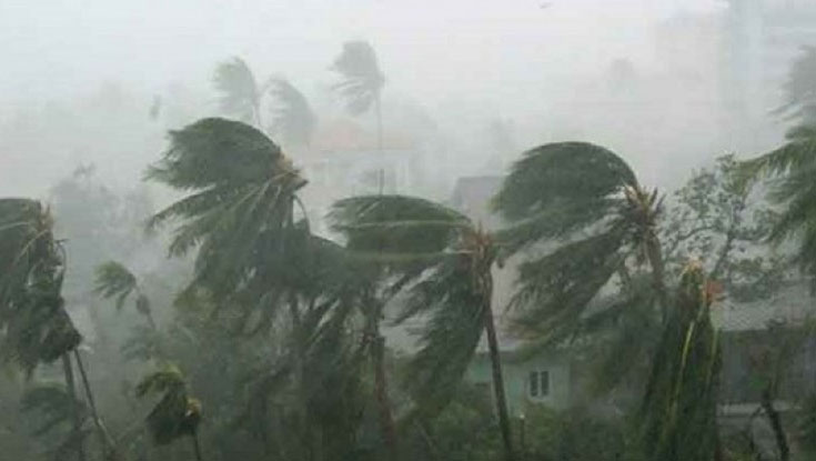 সন্ধ্যার মধ্যে ৬০ কিলোমিটার বেগে ঝড় হতে পারে যেসব অঞ্চলে
