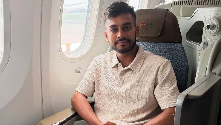 নতুন চ্যালেঞ্জ নিয়ে দেশ ছাড়লেন মিরাজ