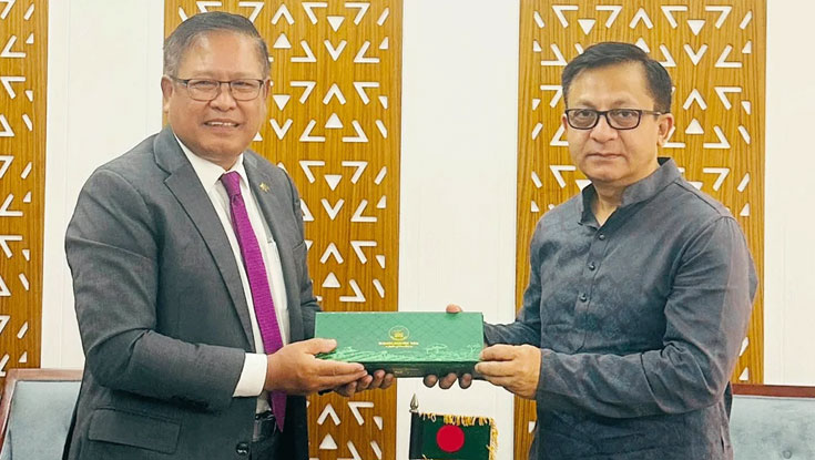 বাণিজ্য-রোহিঙ্গা ইস্যু নিয়ে বাণিজ্যমন্ত্রীর সঙ্গে মিয়ানমার রাষ্ট্রদূতের বৈঠক