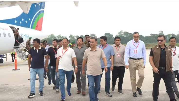 যশোর পৌঁছেছেন প্রধানমন্ত্রী