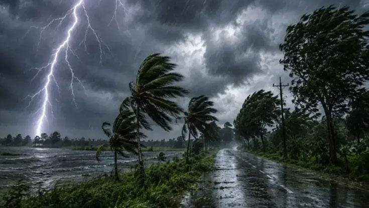 ঢাকাসহ বজ্রবৃষ্টি হতে পারে যেসব অঞ্চলে
