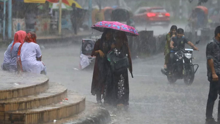 আগামী ৫ দিন ভারী বর্ষণের আভাস