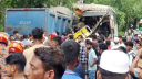 চাঁদপুরে বাস-ট্রাক সংঘর্ষে নিহত ৩ চাঁদপুরে বাস-ট্রাক সংঘর্ষে নিহত ৩