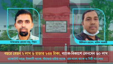 বিদ্যুৎ লাইসেন্সে দুই কর্মচারির ঘুষবাণিজ্য ৬৬৪ কোটি টাকা