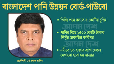 পাউবোর হবু ডিজি ফ্যাসিষ্ট প্রতিমন্ত্রীর ক্যাশিয়ার রুহুল!
