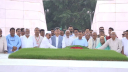 জিয়াউর রহমান ও খালেদা জিয়ার সমাধিতে প্রধানমন্ত্রীর শ্রদ্ধা