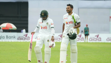জয়-তামিম-মুমিনুলকে হারিয়ে মধ্যাহ্ন বিরতিতে বাংলাদেশ