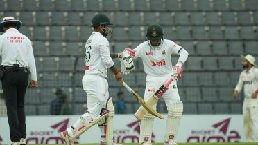 ২৪৯ রানের লিড নিয়ে মধ্যাহ্ন বিরতিতে বাংলাদেশ