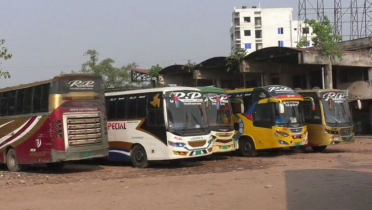 রাজশাহী-নাটোরে বাস চলাচল বন্ধ রাজশাহী-নাটোরে বাস চলাচল বন্ধ