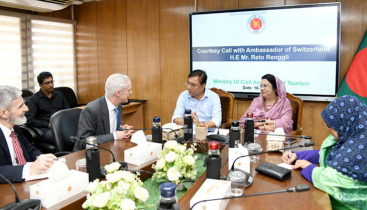 বাংলাদেশের বিমান খাতে কাজ করবে সুইজারল্যান্ড