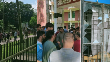 প্রেমঘটিত বিরোধে বাকৃবিতে ২ হলে সংঘর্ষ, আহত ১৩